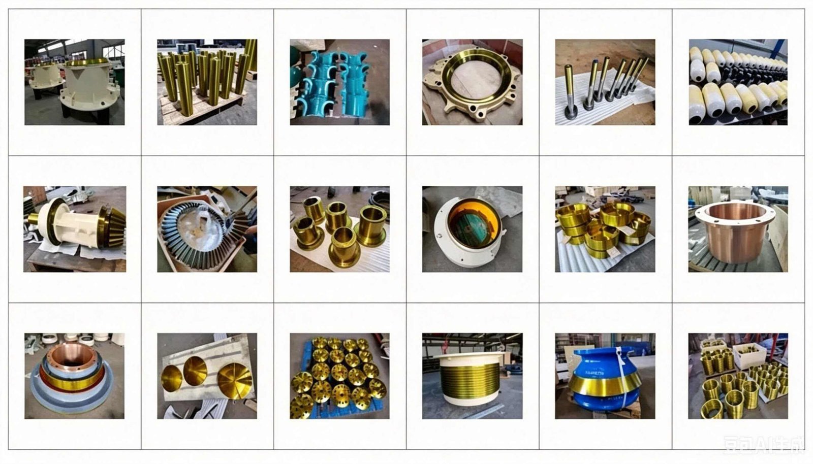 Hireate professional cone crusher spare parts manufacturer in China