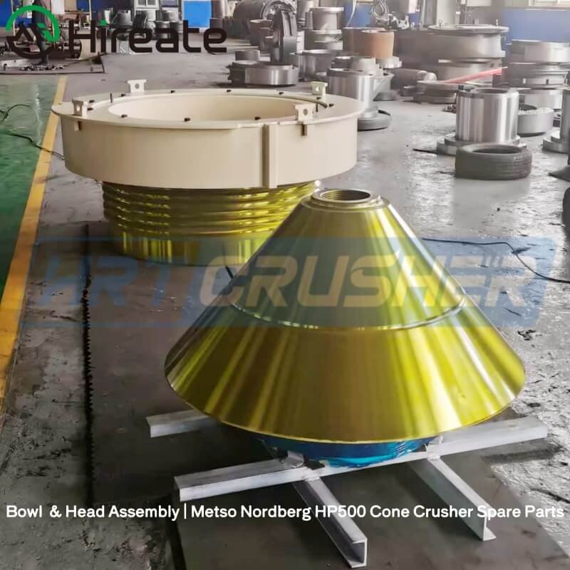 Metso HP500 Head Assembly Cone Crusher Spare Parts