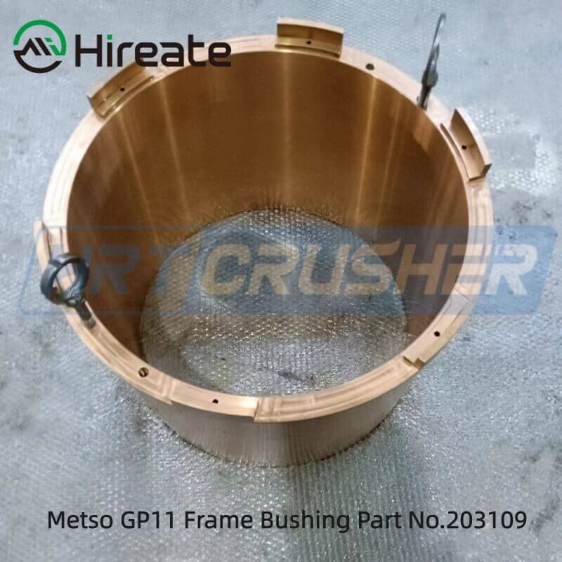 Metso GP11 cone crusher spare parts frame bushing 203109